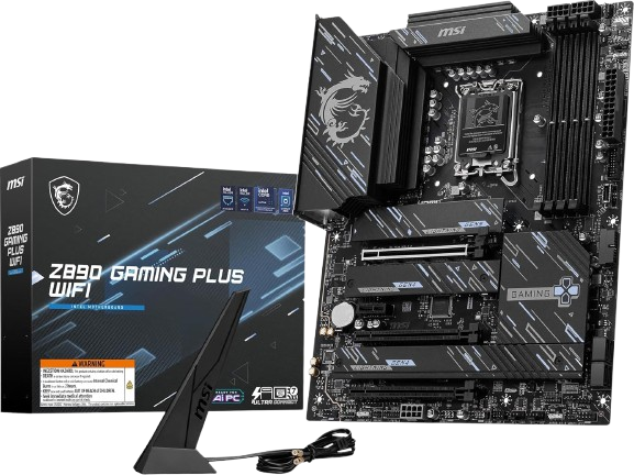 81eOdiQauML._AC_SL1500_-removebg-preview Motherboard MSI Z890 GAMING PLUS WIFI | LGA 1851 | DDR5 | PCIe 5.0 | WiFi Integrado - Imagen 1