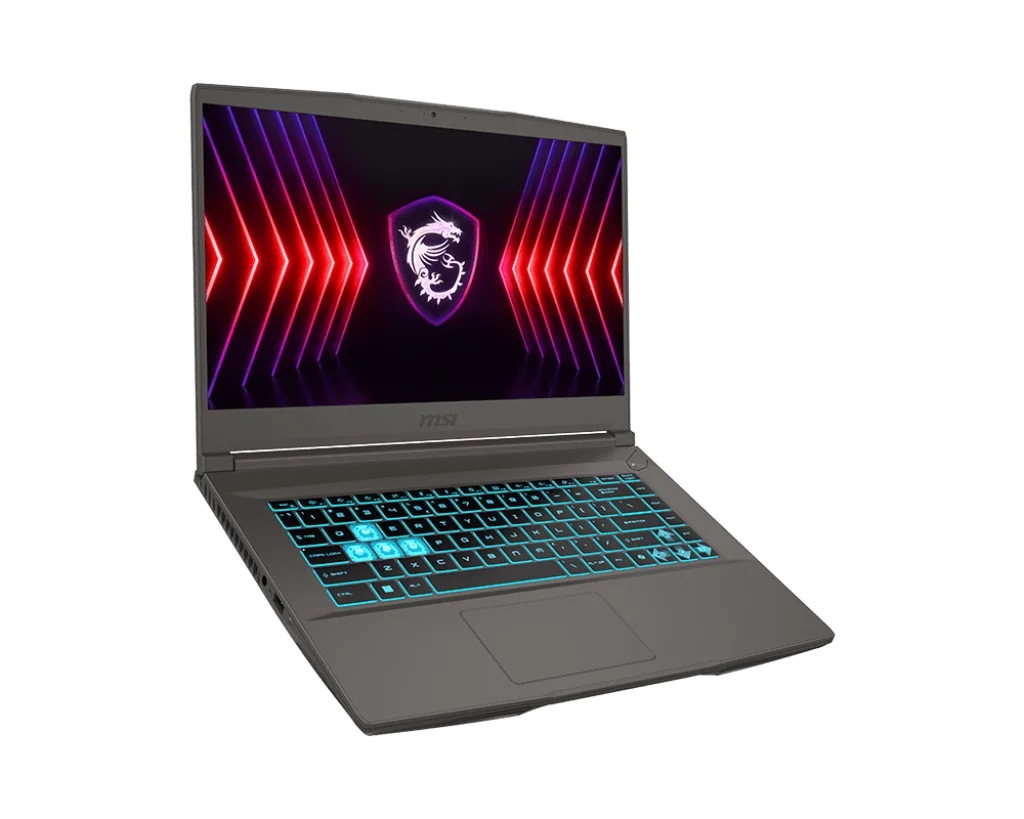 Portatil-MSI®-Gamer-Ultrafino-MSI-Thin-15-0 MSI Thin A15 B13UC-3256XCO | Intel Core i5-13420H | RTX 3050 4GB | 8GB RAM | SSD 512GB | 15.6” FHD + Morral - Imagen 1