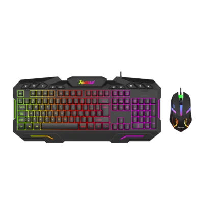 Combo Gamer Janus Xtreme Prime | Teclado RGB + Mouse + Mouse Pad | Anti-Ghosting | USB