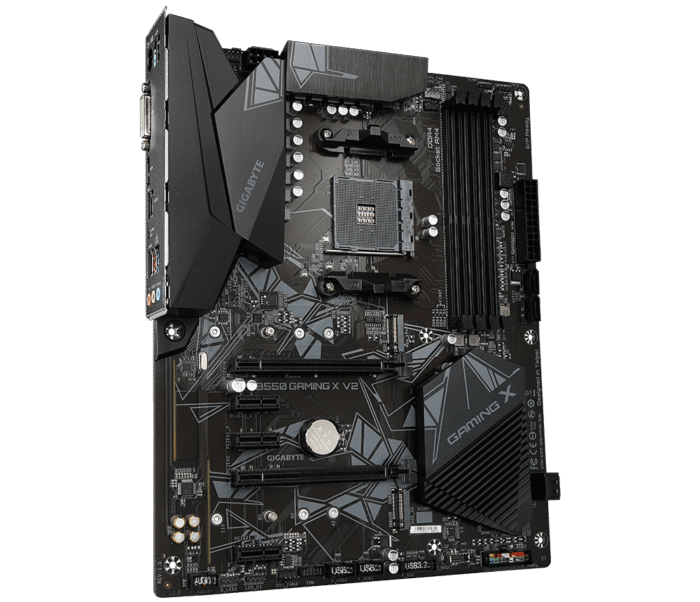 Board Gigabyte B550 Gaming X V2 | AM4 |  PCIe 4.0 | Dual M.2 | DDR4 hasta 128GB - Imagen 2