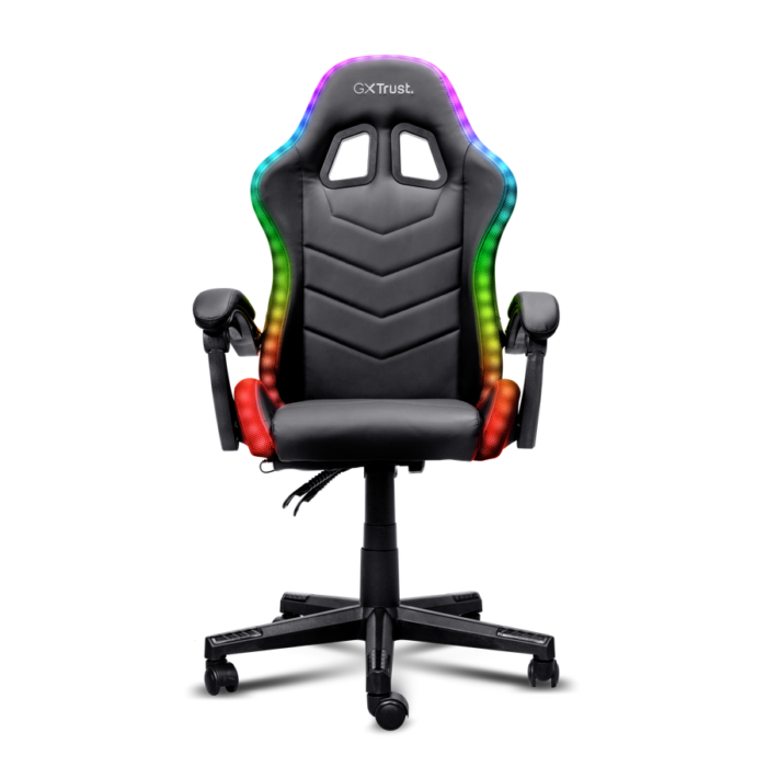 Silla Gaming Trust RGB | Iluminación RGB | Diseño Ergonómico | Reclinable | Ajuste de Altura - Imagen 3