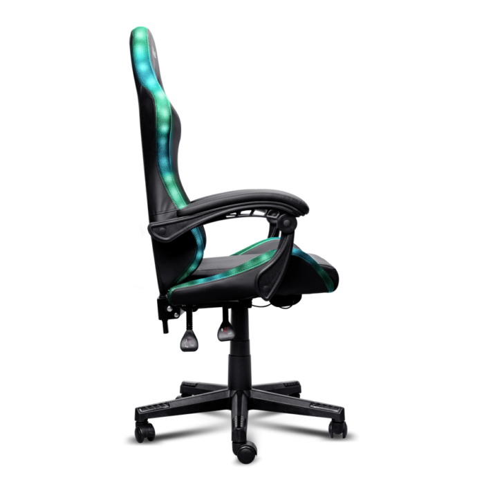 Silla Gaming Trust RGB | Iluminación RGB | Diseño Ergonómico | Reclinable | Ajuste de Altura - Imagen 4