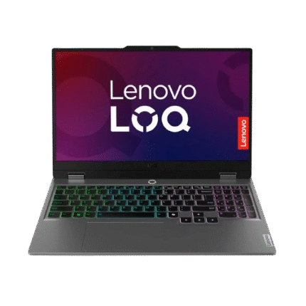 LENOVO LOQ 15IRX9 - INTEL CORE I5 13450HX - 16GB DDR5 - 512GB SSD - PANTALLA 15,6" FHD - GEFORCE RTX 3050 6GB GDDR6 - NO DVD - RJ45 - FREEDOS - GREY