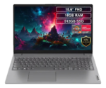 LENOVO V15 G4 AMN - AMD RYZEN 5 7520U - 16GB LPDDR5 - 512GB SSD - PANTALLA 15,6" FHD - NO DVD - HDMI - RJ45 - FREEDOS - ARCTIC GREY