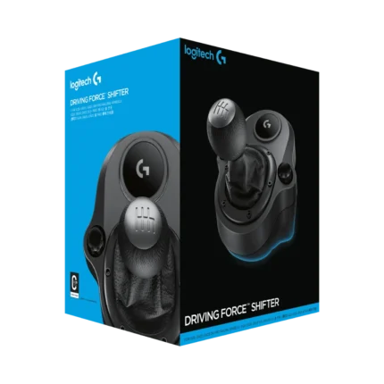 Palanca de Cambios Logitech Driving Force Shifter | 6 Velocidades + Reversa | Compatible G29 / G920 / G923 | Sim Racing Profesional
