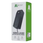 Jaltech R1200 | Regulador de Voltaje 1200VA / 500W | 8 Tomas | Protección AVR | Certificación RETIE