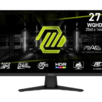 MONITOR MSI MAG 274QF X24 27" QHD - 240HZ - 0.5MS - PANEL RAPID IPS - AI VISION