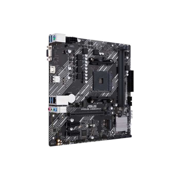 MOTHERBOARD ASUS PRIME A520M-K - AM4 - DDR4 - Imagen 4