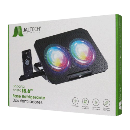 BASE REFRIGERANTE JALTECH DOR VENTILADORES RGB 15.6" JAL - N33
