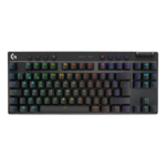 TECLADO GAMER MECANICO LOGITECH G PRO X TKL LIGHTSPEED - LIGHTSYNC NEGRO - Imagen 2