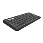 TECLADO LOGITECH PEBBLE KEYS 2 K380 BLUETHOOTH MULTIDISPOSITIVO GRAFITO - Imagen 3