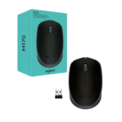 MOUSE INALAMBRICO LOGITECH M170 BLACK