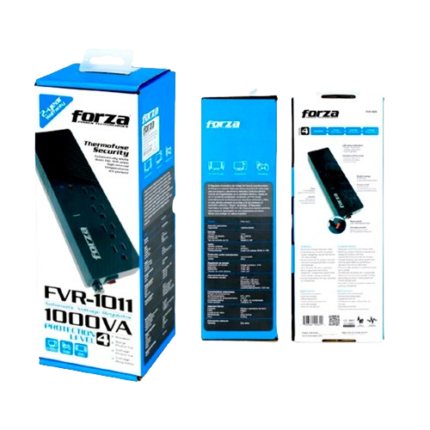 REGULADOR DE VOLTAJE FORZA FRV-1011USB  1000VA