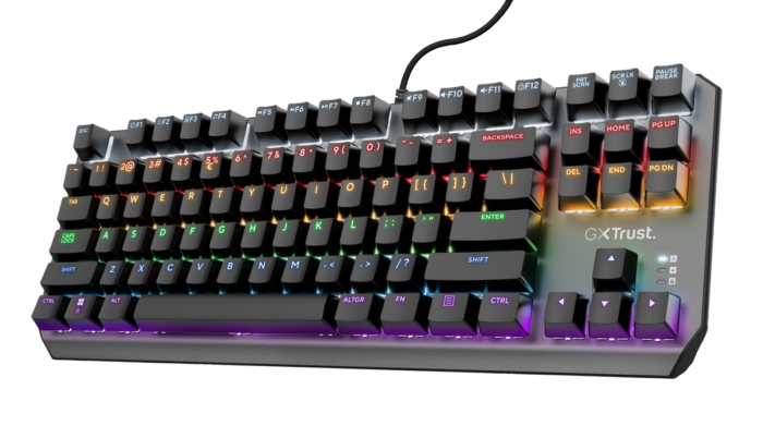 TECLADO MECANICO TRUST GXT 834 CALLAZ 80%  TKL - Imagen 2