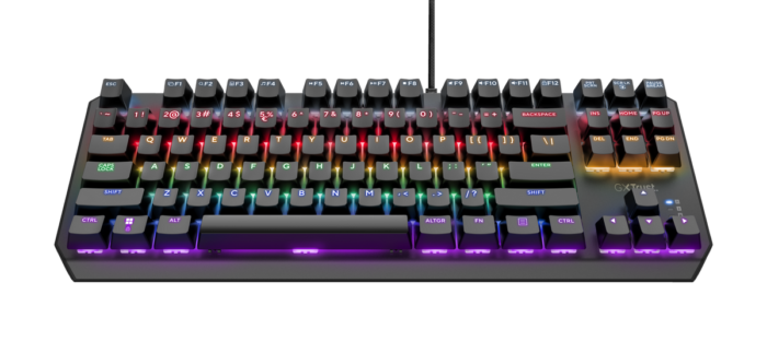 TECLADO MECANICO TRUST GXT 834 CALLAZ 80%  TKL - Imagen 3