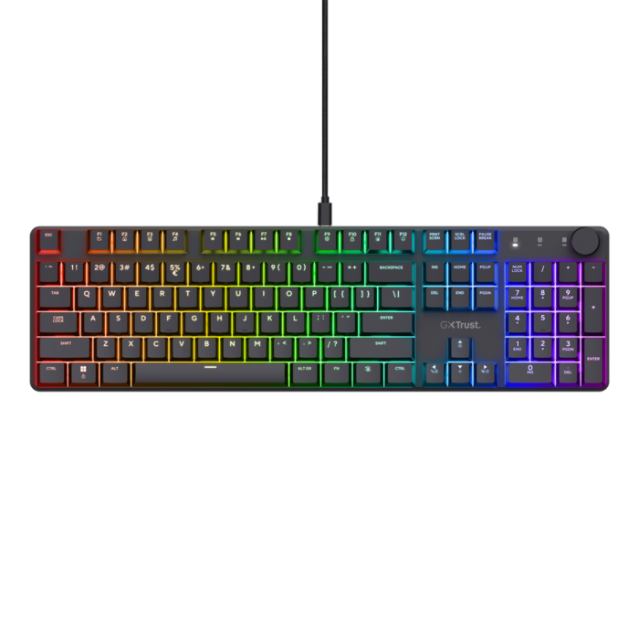 TECLADO MECANICO TRUST GXT 866 TORIX 100% - Imagen 3