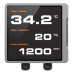 REFRIGERACION LIQUIDA COUGAR POSEIDON VISTEK PRO ARGB 240ML - PANTALLA LCD - Imagen 9