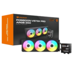 REFRIGERACION LIQUIDA COUGAR POSEIDON VISTEK PRO ARGB 360ML - PANTALLA LCD
