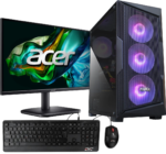 EQUIPO AMD RYZEN™ 7 8700F | TARJETA GRAFICA RTX5060 8GB | 16GB DDR5 | M.2 250GB | BOARD B650M-A AX6 II  | CHASIS L-48 - W97 | 750W 80+ BRONZE | MONITOR | COMBO TECLADO + MOUSE